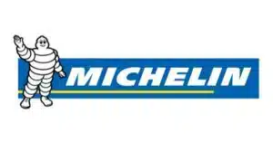 Michelin logo featuring the iconic Bibendum mascot, showcasing tire industry branding.