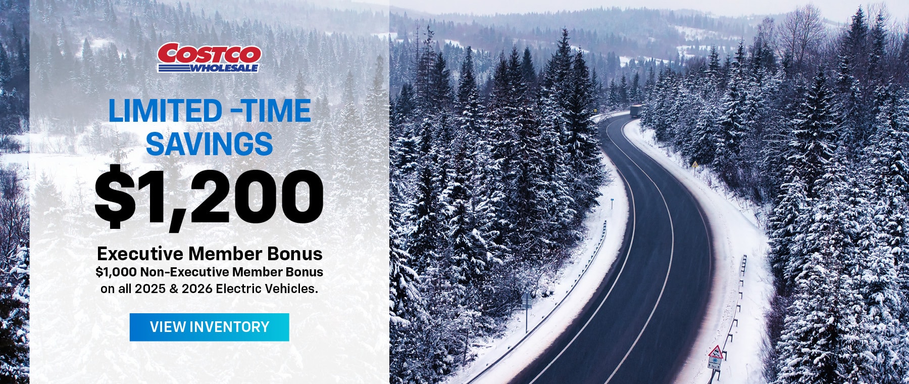 Pre-owned sales event poster showcasing cars and scenic landscapes, featuring deals starting at $15,889 and trade-in bonuses.